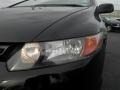 2008 Nighthawk Black Pearl Honda Civic EX Coupe  photo #7