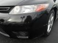 2008 Nighthawk Black Pearl Honda Civic EX Coupe  photo #8