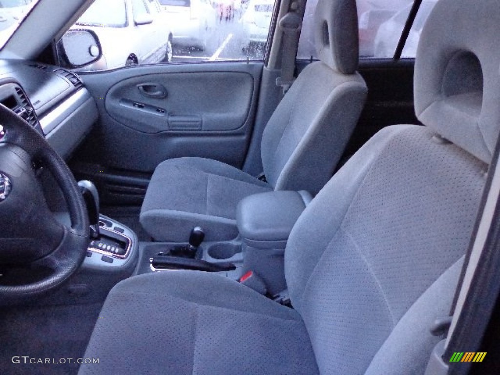 2004 Grand Vitara LX 4WD - Black Onyx / Gray photo #4