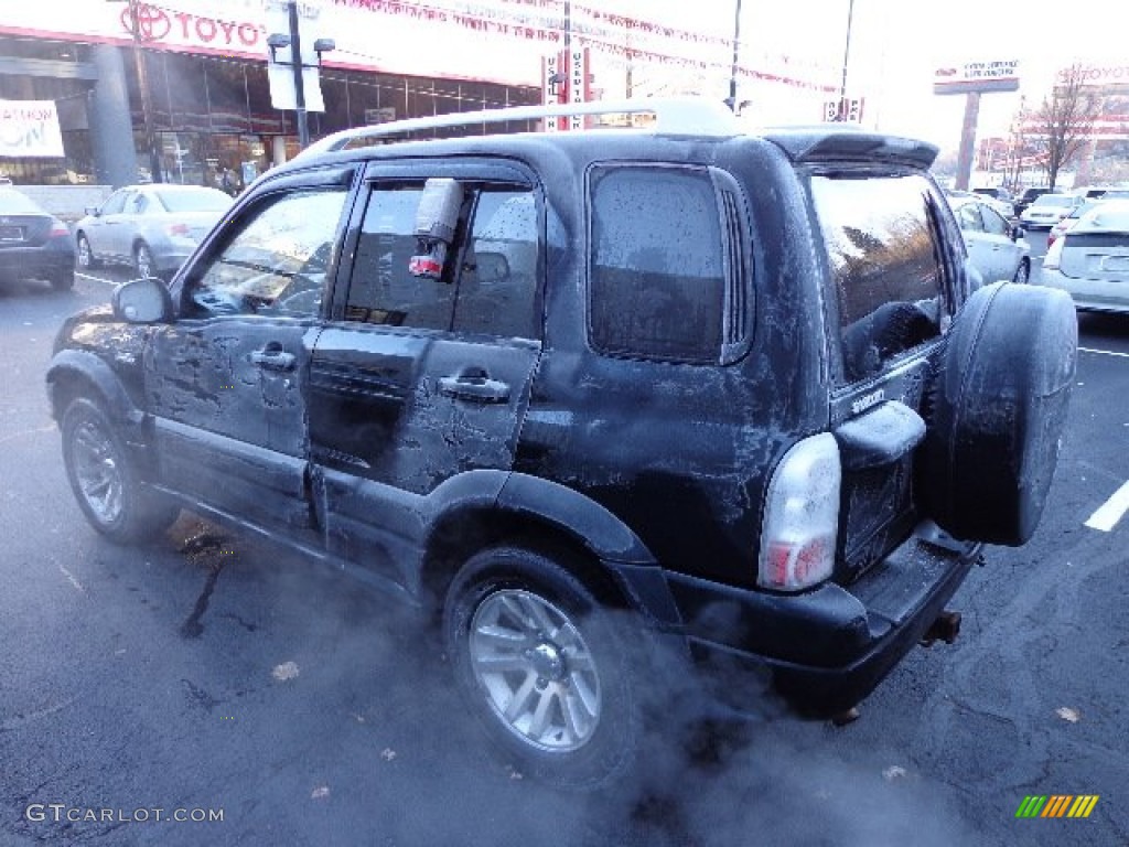 2004 Grand Vitara LX 4WD - Black Onyx / Gray photo #10