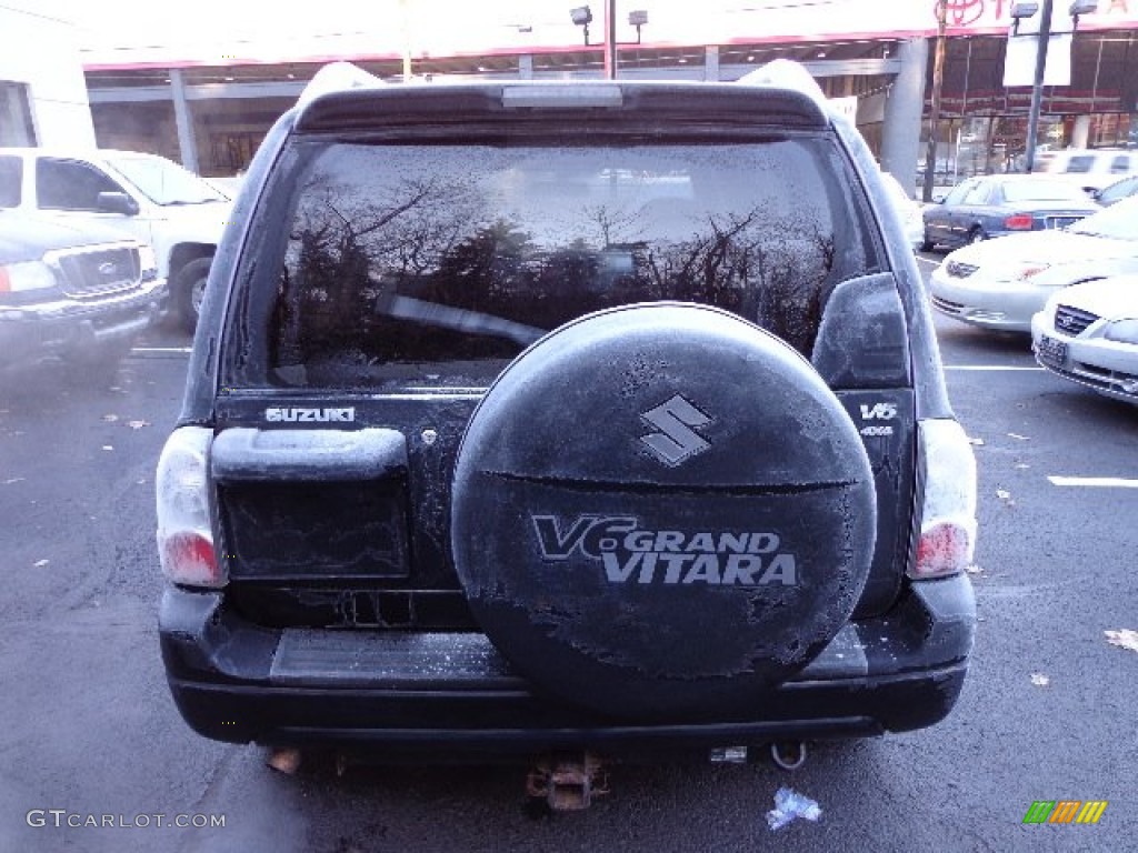 2004 Grand Vitara LX 4WD - Black Onyx / Gray photo #11
