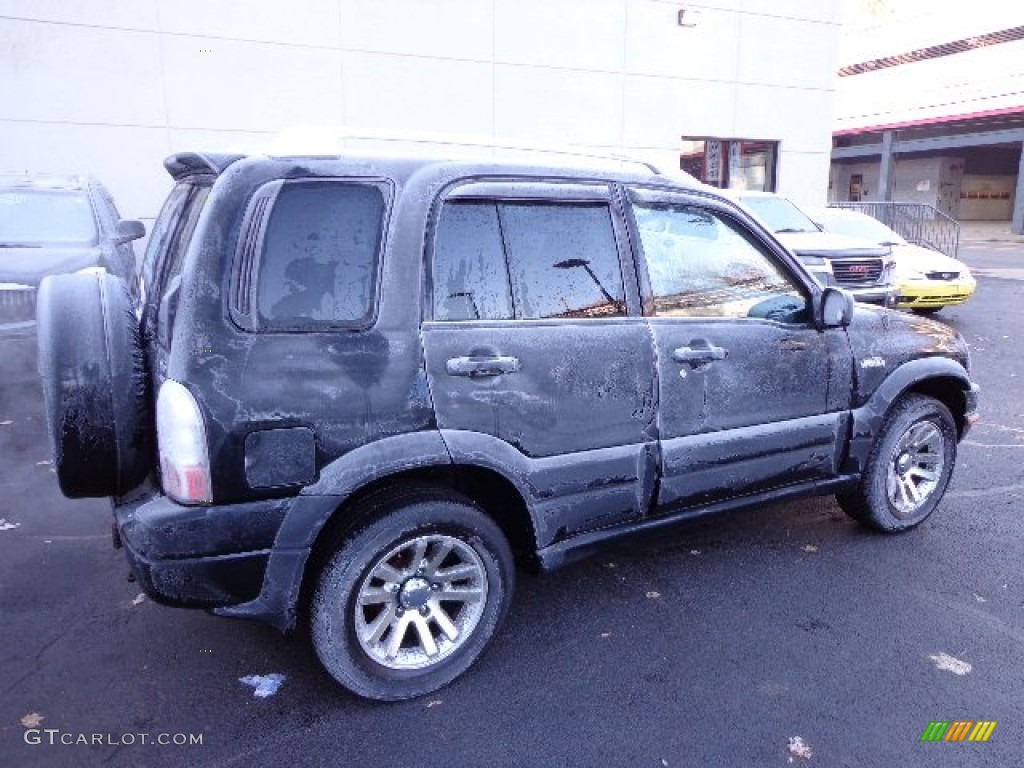 2004 Grand Vitara LX 4WD - Black Onyx / Gray photo #13