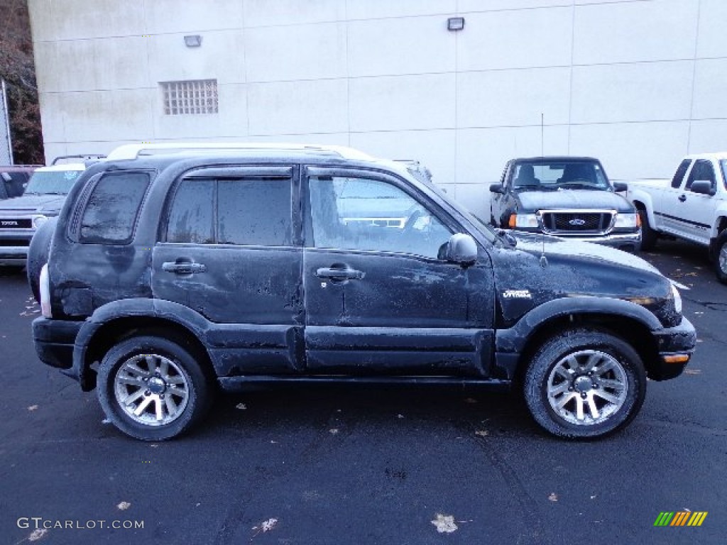2004 Grand Vitara LX 4WD - Black Onyx / Gray photo #14