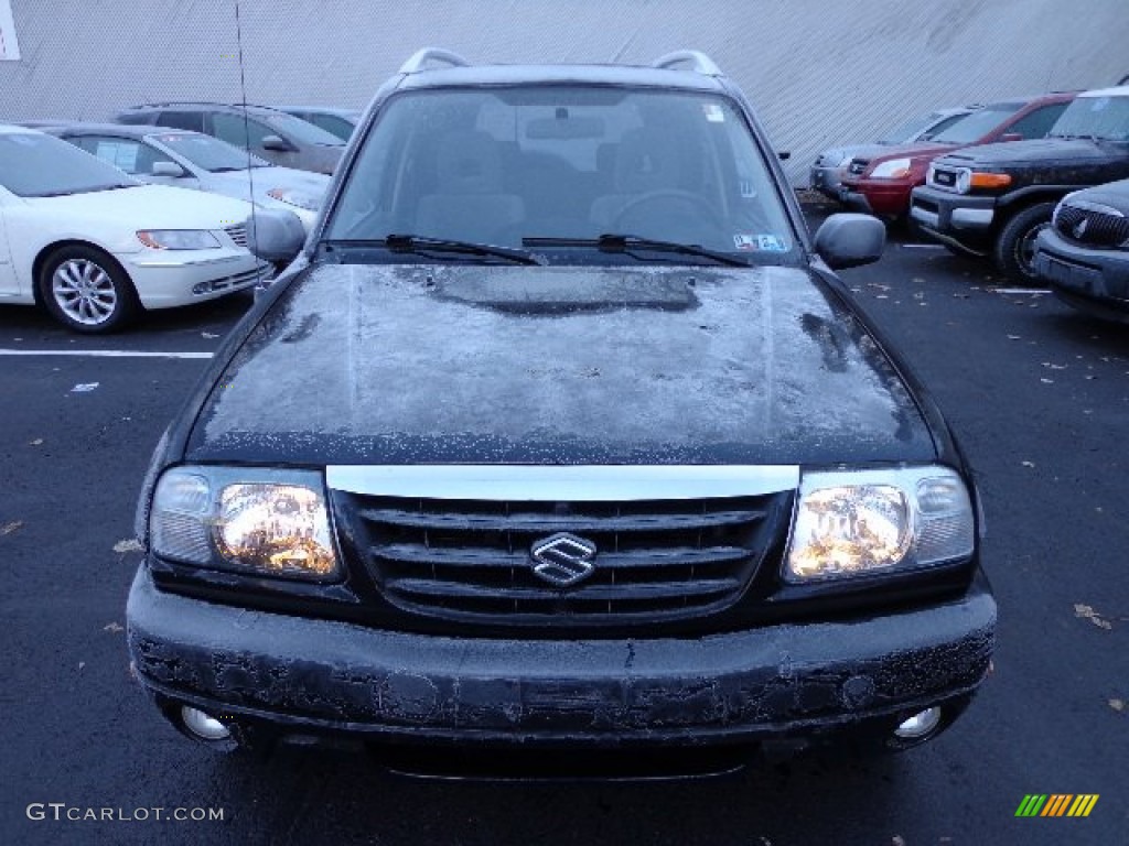 2004 Grand Vitara LX 4WD - Black Onyx / Gray photo #15