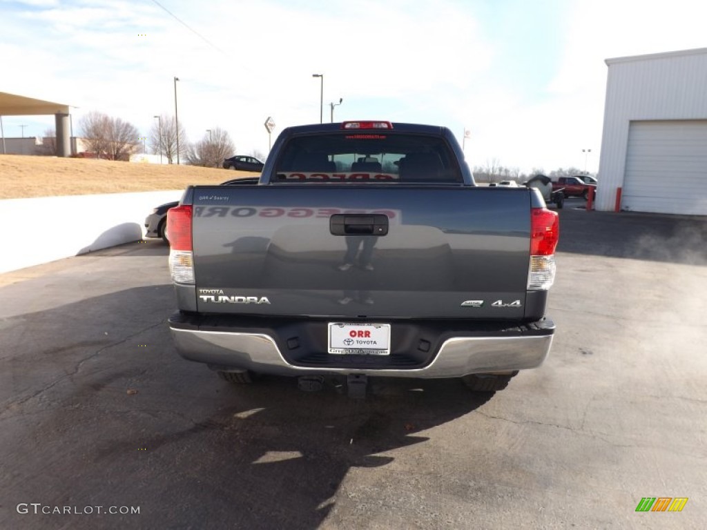 2010 Tundra SR5 CrewMax 4x4 - Slate Gray Metallic / Graphite Gray photo #6