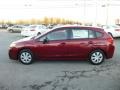 2013 Camellia Red Pearl Subaru Impreza 2.0i 5 Door  photo #4