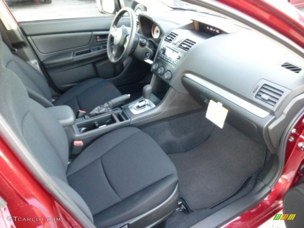 Black Interior 2013 Subaru Impreza 2.0i 5 Door Photo #74809217