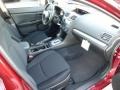 Black 2013 Subaru Impreza 2.0i 5 Door Interior Color