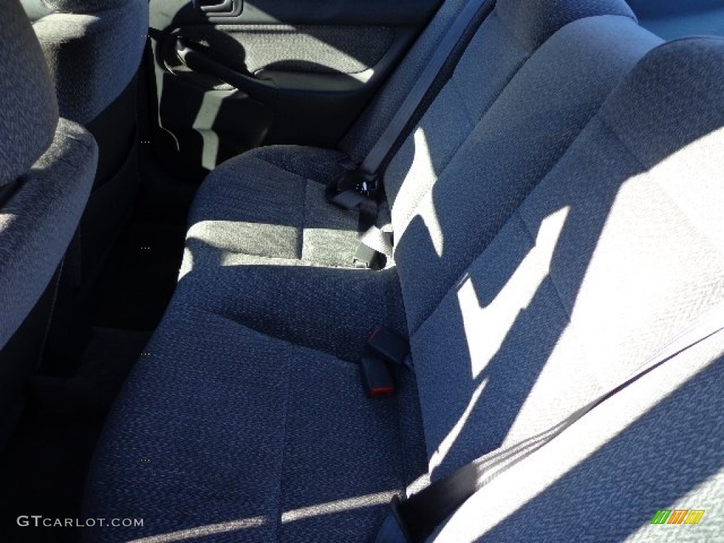 2000 Civic LX Sedan - Electron Blue Pearl / Gray photo #5