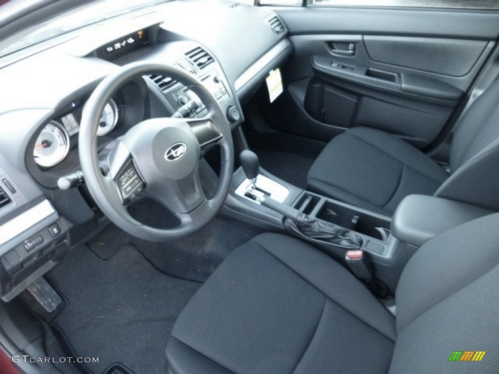 Black Interior 2013 Subaru Impreza 2.0i 5 Door Photo #74809378