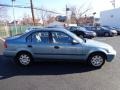 2000 Electron Blue Pearl Honda Civic LX Sedan  photo #18