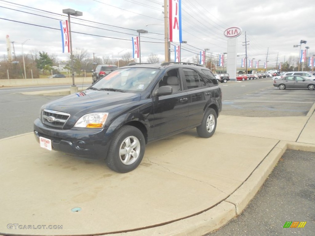 2011 Sorento LX AWD - Pacific Blue / Beige photo #1