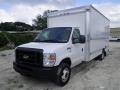 Oxford White - E Series Cutaway E350 Commercial Moving Truck Photo No. 5