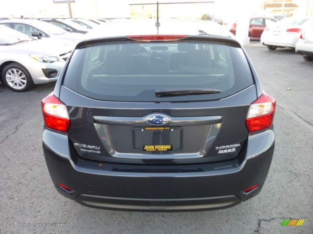 2013 Impreza 2.0i Premium 5 Door - Dark Gray Metallic / Black photo #6