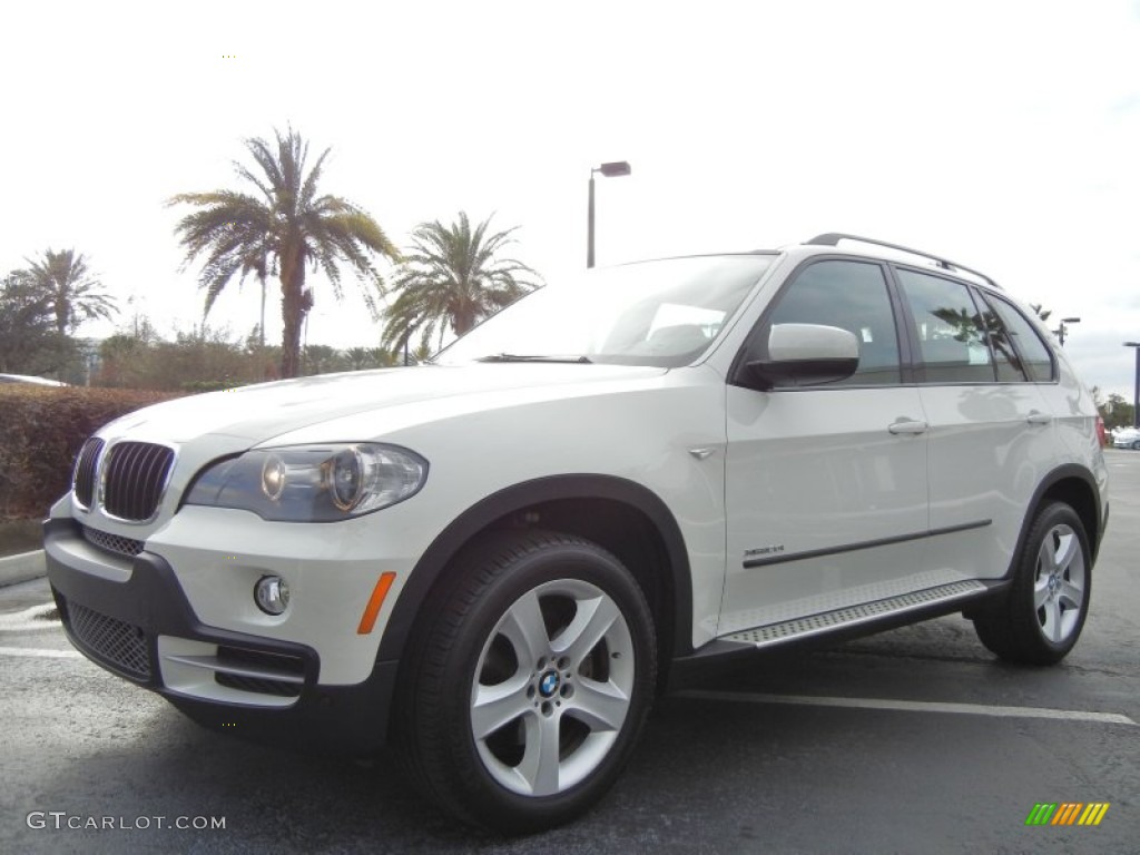 Alpine White 2009 BMW X5 xDrive30i Exterior Photo #74810505