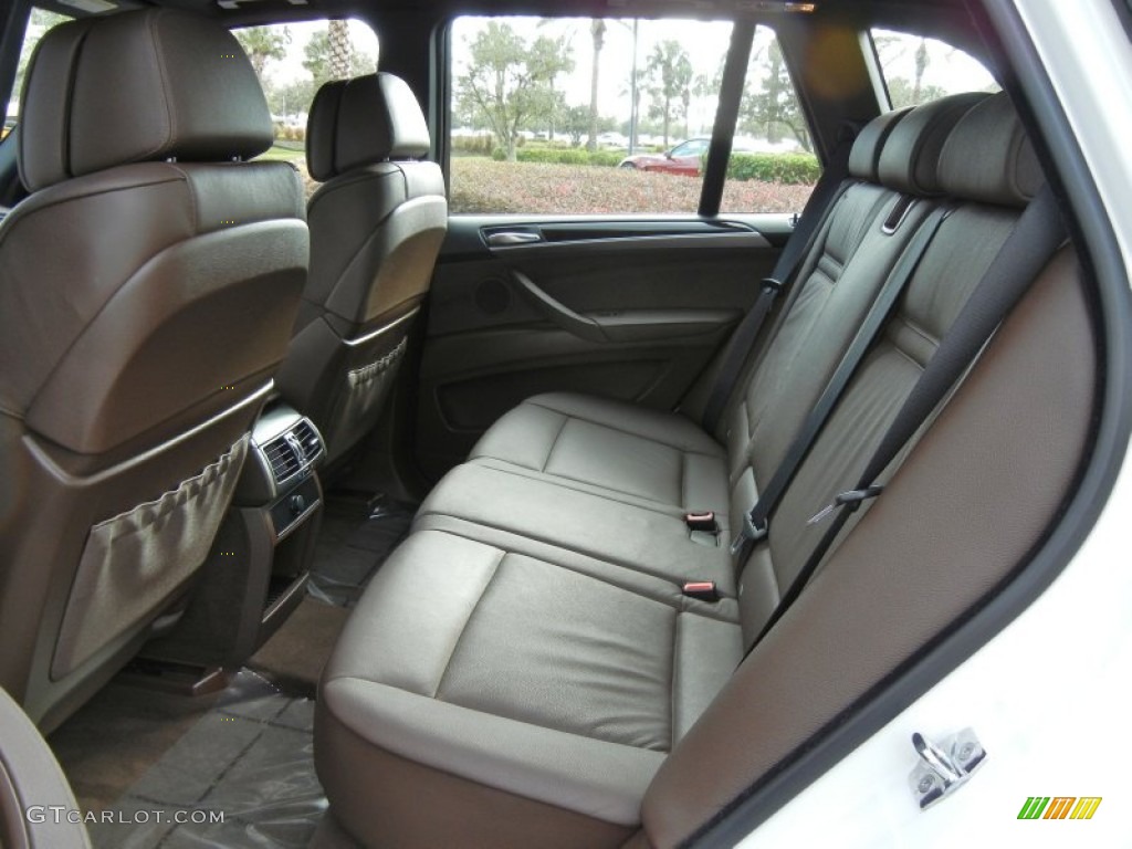 Tobacco Nevada Leather Interior 2009 BMW X5 xDrive30i Photo #74810761