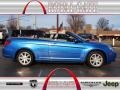 Marathon Blue Pearl 2008 Chrysler Sebring Limited Convertible