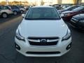 2013 Satin White Pearl Subaru Impreza 2.0i Sport Premium 5 Door  photo #2