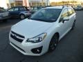 Satin White Pearl - Impreza 2.0i Sport Premium 5 Door Photo No. 3