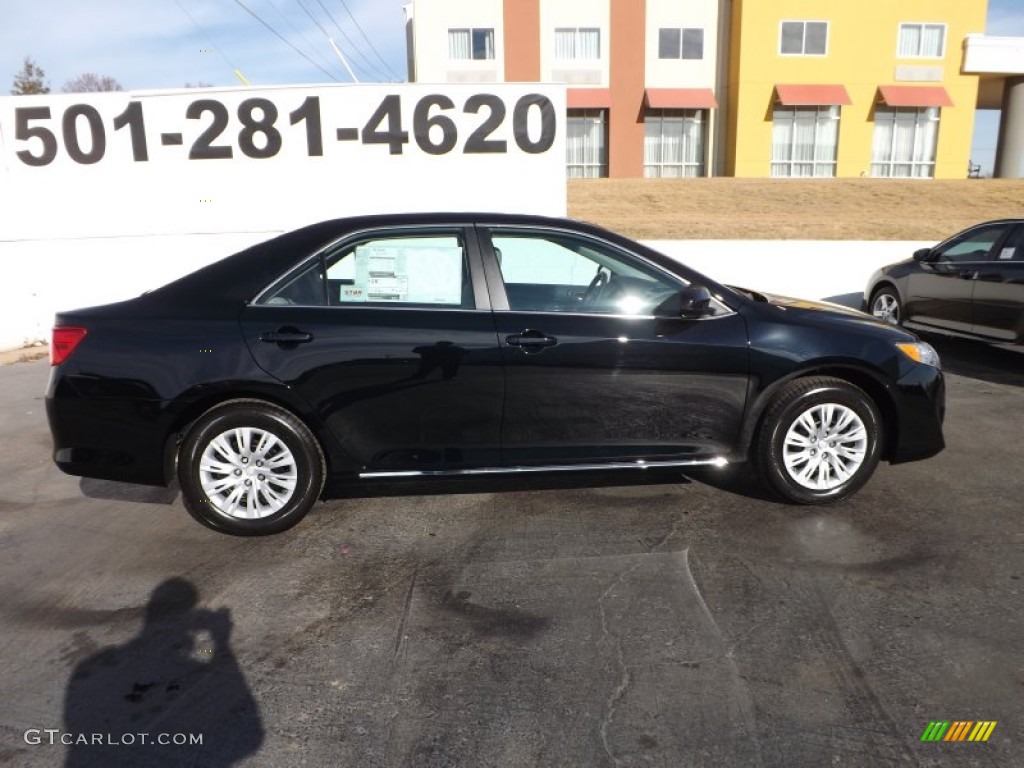 2012 Camry LE - Attitude Black Metallic / Ash photo #8