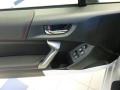 Black Leather/Alcantara 2013 Subaru BRZ Limited Door Panel
