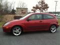 Sangria Red Metallic 2003 Ford Focus ZX3 Coupe
