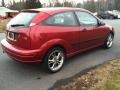 2003 Sangria Red Metallic Ford Focus ZX3 Coupe  photo #5