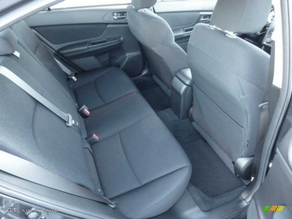 Black Interior 2013 Subaru Impreza 2.0i Premium 4 Door Photo #74814691