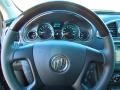 Ebony Leather 2013 Buick Enclave Leather Steering Wheel