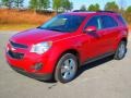2013 Crystal Red Tintcoat Chevrolet Equinox LT  photo #1