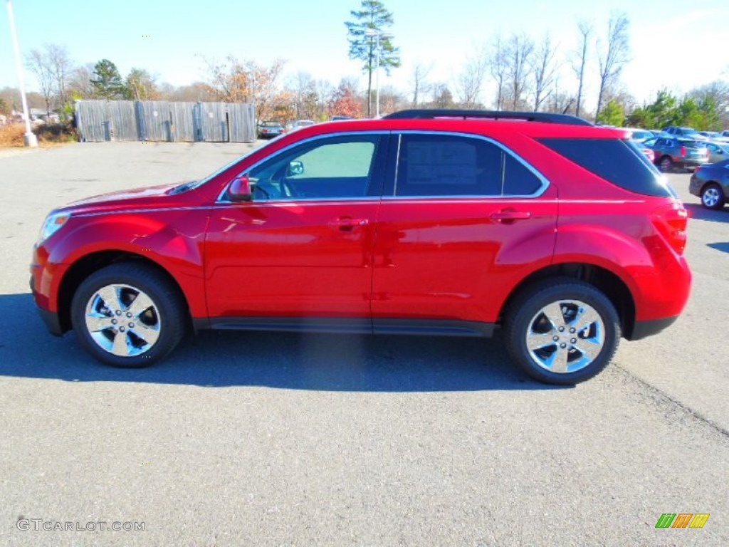 2013 Equinox LT - Crystal Red Tintcoat / Jet Black photo #3