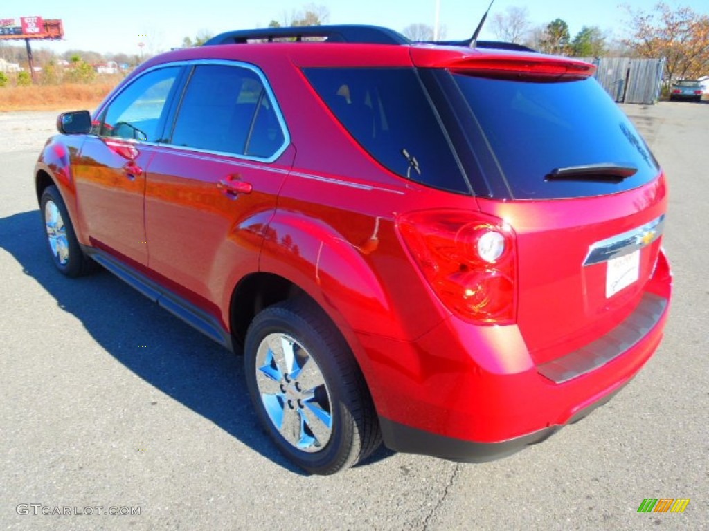 2013 Equinox LT - Crystal Red Tintcoat / Jet Black photo #4