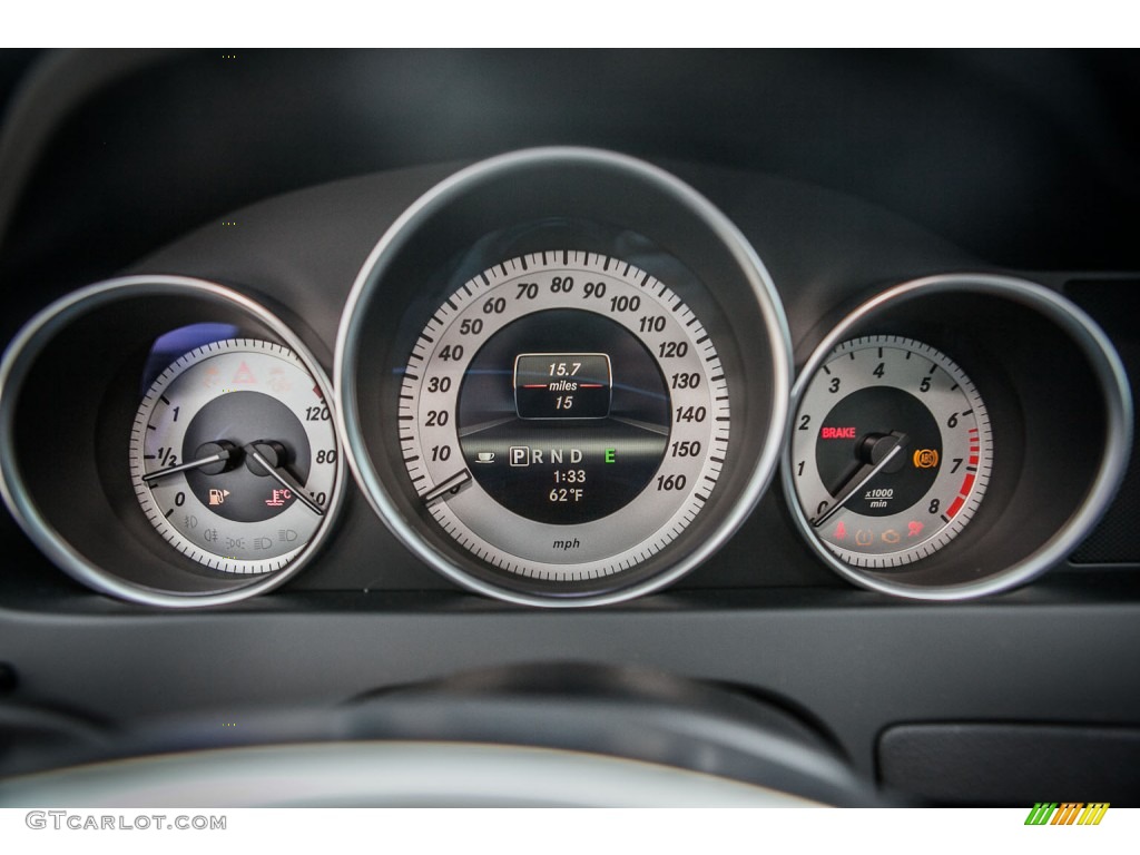 2013 Mercedes-Benz C 250 Sport Gauges Photo #74816042