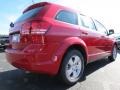 2013 Bright Red Dodge Journey SE  photo #3