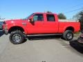 Red - F250 Super Duty FX4 Crew Cab 4x4 Photo No. 2