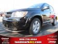 2013 Brilliant Black Crystal Pearl Dodge Journey American Value Package  photo #1