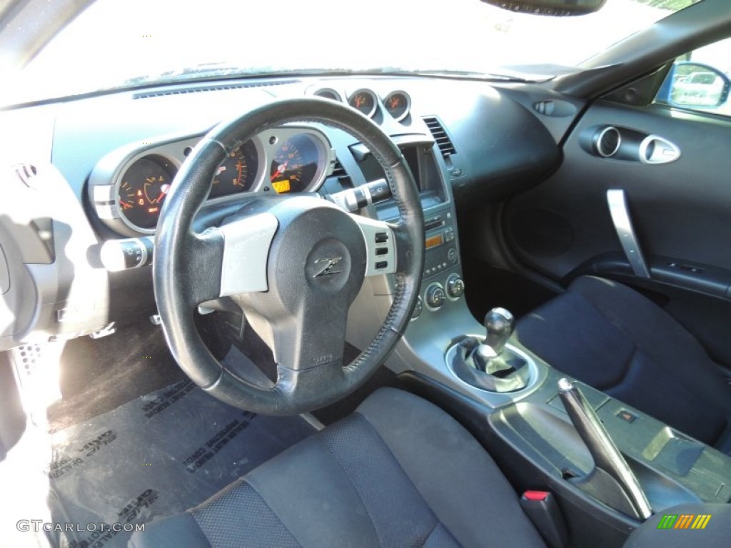 2003 350Z Coupe - Daytona Blue / Charcoal photo #3