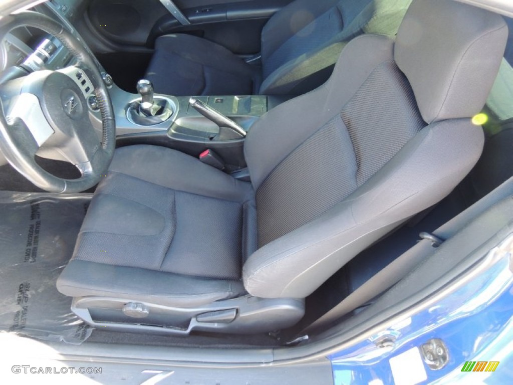 2003 350Z Coupe - Daytona Blue / Charcoal photo #4