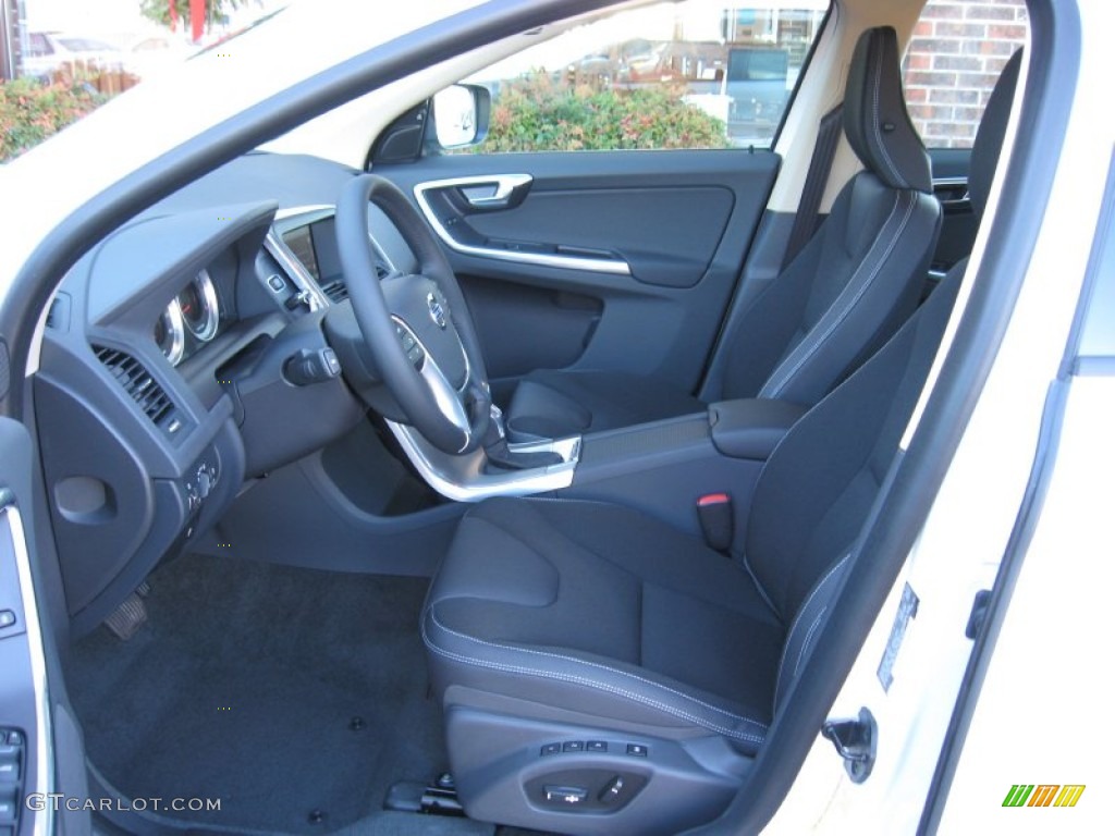 Off Black Interior 2013 Volvo XC60 3.2 AWD Photo #74817878