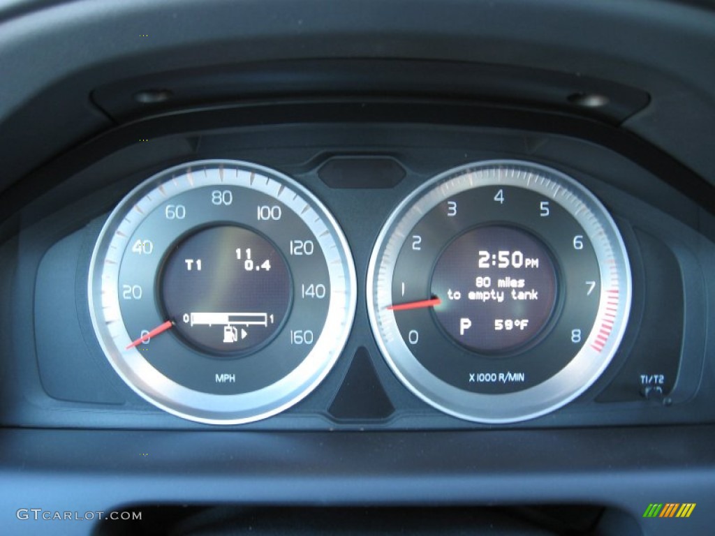 2013 Volvo XC60 3.2 AWD Gauges Photo #74818191
