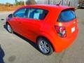 2013 Inferno Orange Metallic Chevrolet Sonic LT Hatch  photo #4
