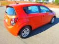 2013 Inferno Orange Metallic Chevrolet Sonic LT Hatch  photo #5