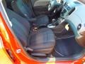 2013 Inferno Orange Metallic Chevrolet Sonic LT Hatch  photo #20