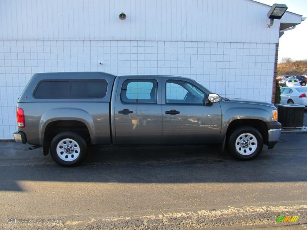 Storm Gray Metallic 2011 GMC Sierra 1500 Crew Cab Exterior Photo #74821072