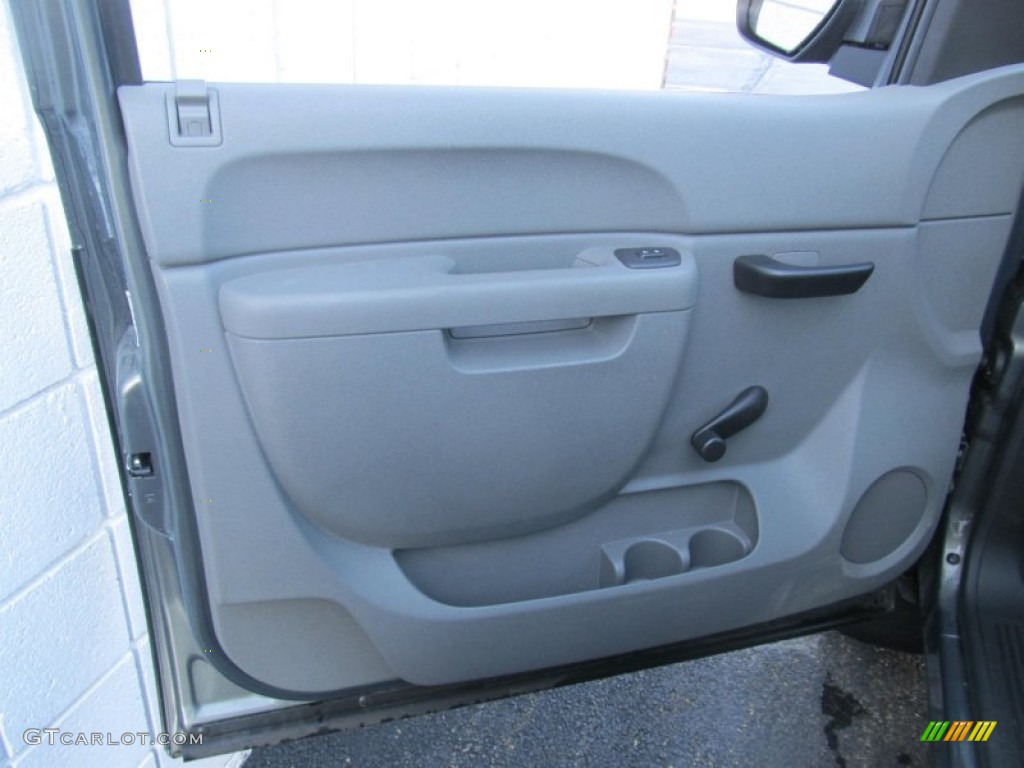 2011 GMC Sierra 1500 Crew Cab Dark Titanium Door Panel Photo #74821180