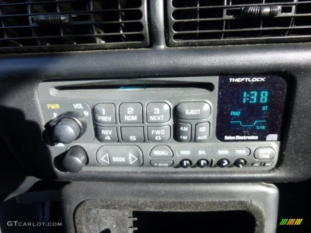 1998 Chevrolet Monte Carlo Z34 Audio System Photos