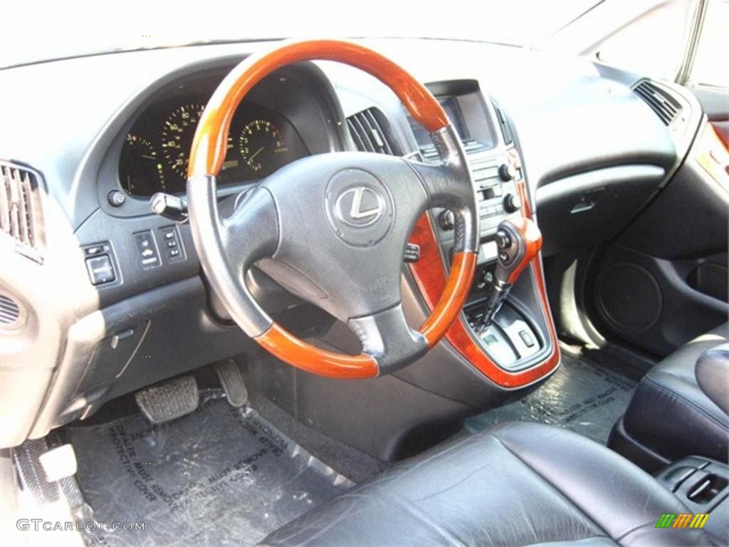 2003 RX 300 - Millenium Silver Metallic / Black photo #3