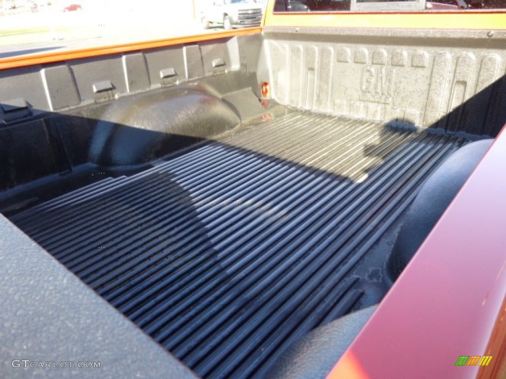 2012 Canyon SLE Extended Cab 4x4 - Red Orange Metallic / Ebony photo #13