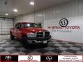 2008 Flame Red Dodge Ram 1500 ST Quad Cab  photo #1