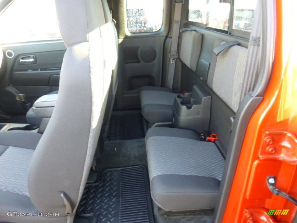 2012 GMC Canyon SLE Extended Cab 4x4 Rear Seat Photos